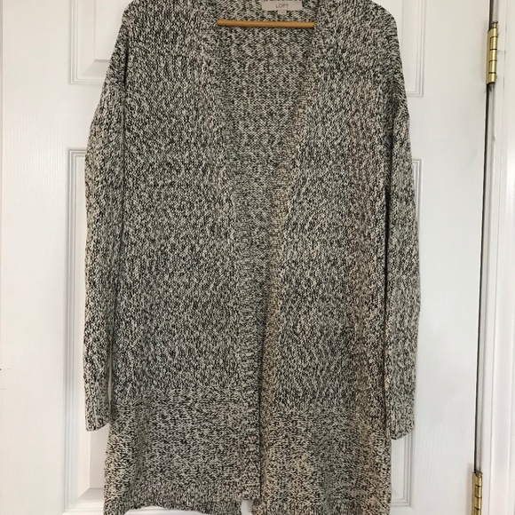 LOFT Sweaters - LOFT Chunky Grandpa Slouchy Cardigan Sweater